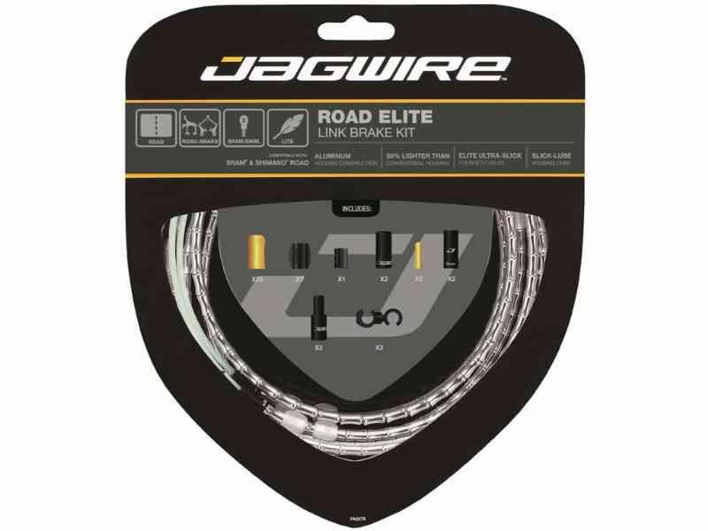 Jagwire Road Elite bremsekabel sæt - Sølv