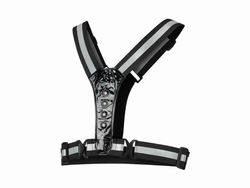 Rogelli - Sports LED vest - Sort - One størrelse