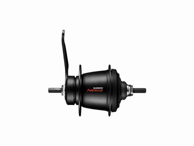 Shimano Nexus 7-gears bagnav med fodbremse - Sort