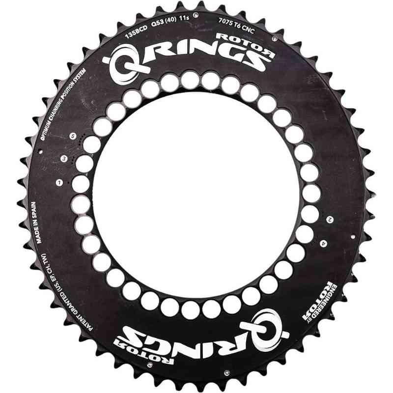 Rotor Aero Q-Ring Klinge 130mm - Fem Positioner Oval