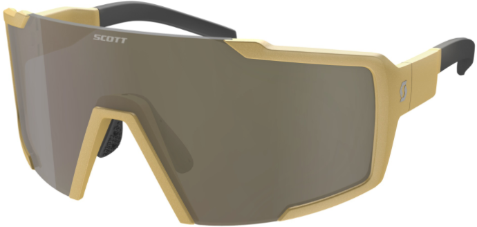 Scott Shield Solbriller – Guldfarvet