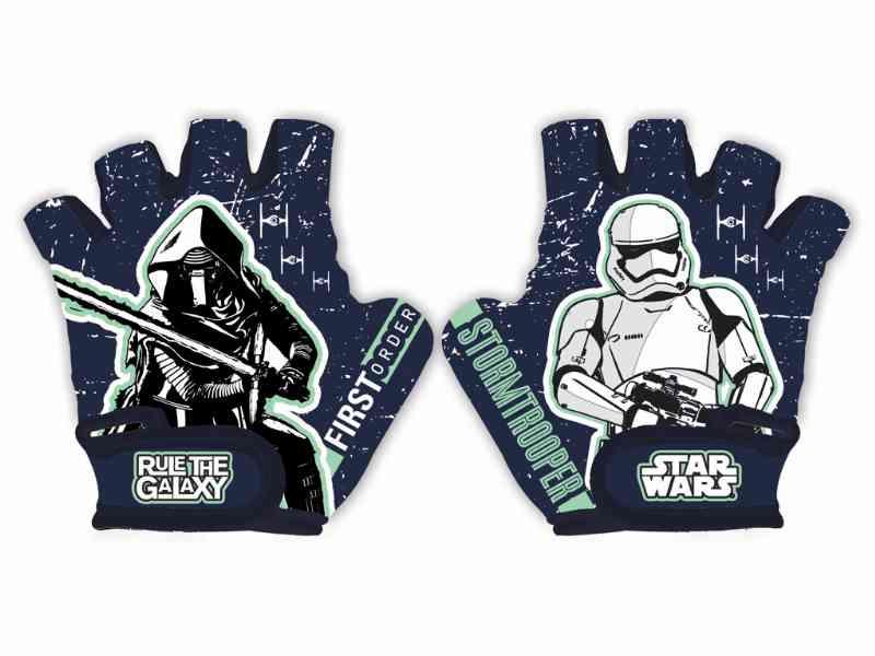 Syv – Star Wars – Børne cykelhandsker – Blå