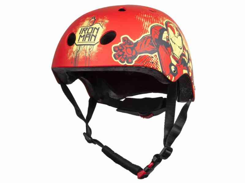 Seven – Avengers Iron Man – Cykelhjelm Rød 54-58 cm