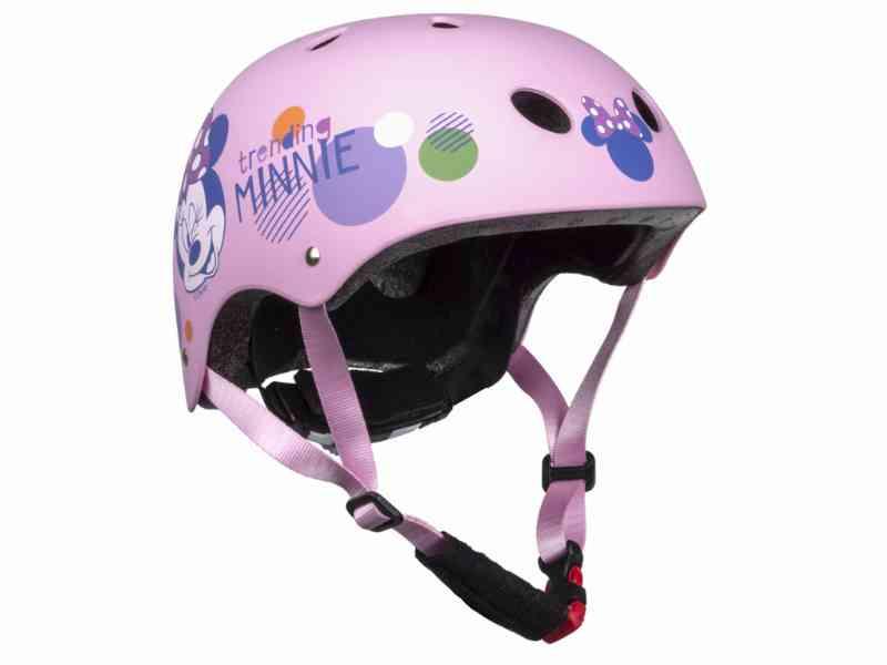 Seven - Minnie Mouse - Cykelhjelm - Lyserød - Str. 52-56 cm