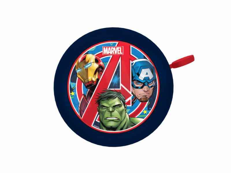 Seven – Avengers – Cykelringeklokke – Blå/rød – Ø55mm