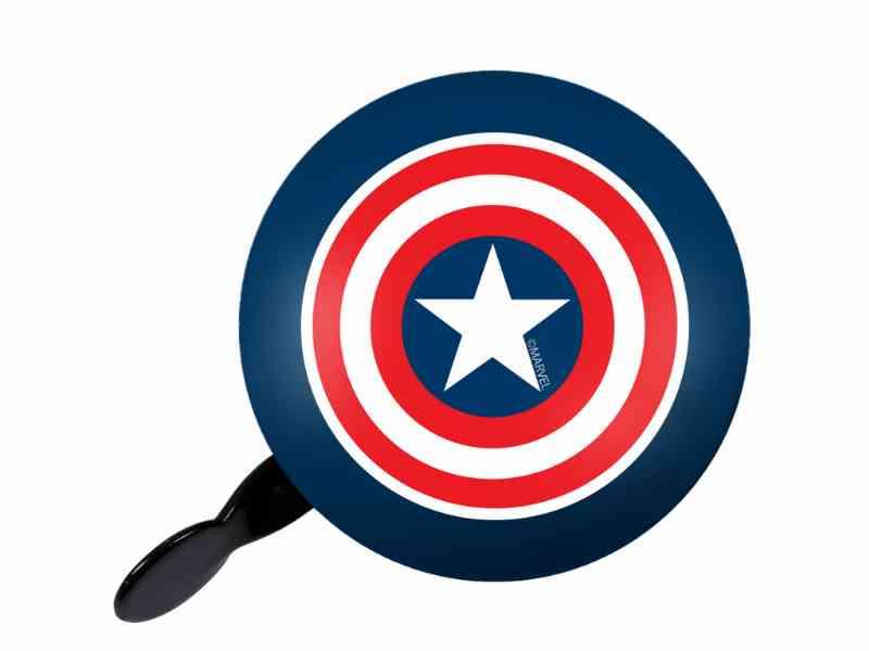 Seven – Avengers Captain America – Vintage klokke – Blå/rød – Ø80 mm