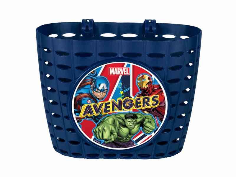 Seven - Avengers - Børnecykelkurv - Blå