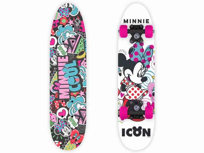 Seven – Minnie Mouse Skateboard – Lyserød