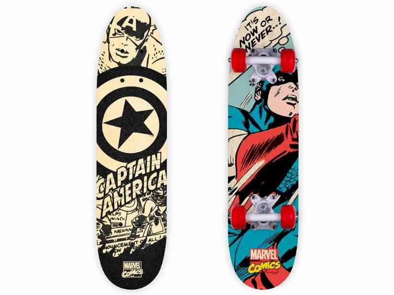 Seven – Avengers – Skateboard – Sort/Rød