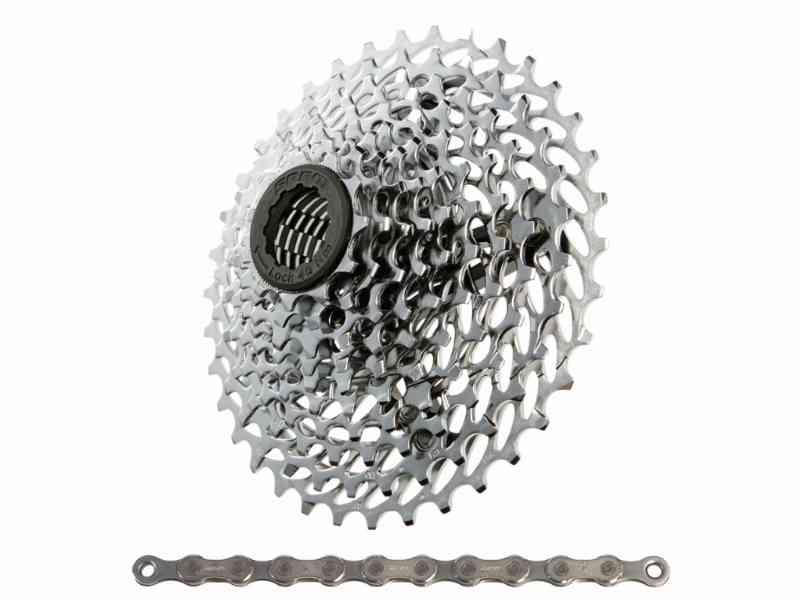 Sram 10-speed sæt - 11-26T kassette og kæde