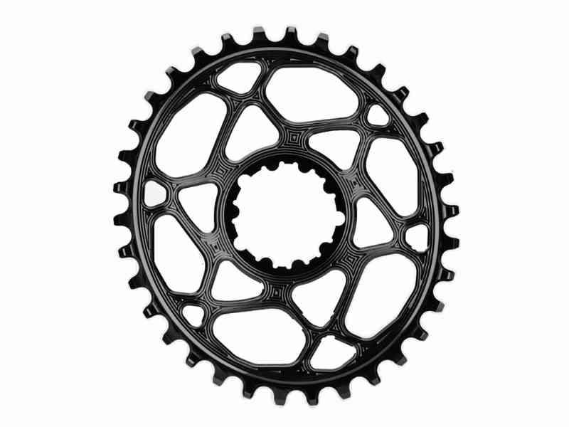 absoluteBLACK Oval klinge - Sram - 34 tænder - Sort