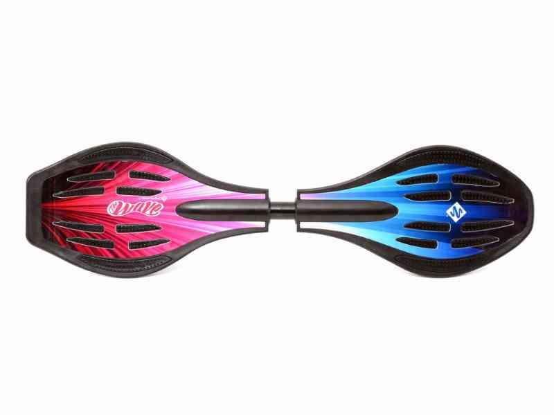 Streetsurfing Waveboard - Original - Sort/Blå/Pink