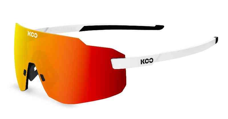 KOO Supernova Cykelbrille - Hvid/Rød Modell