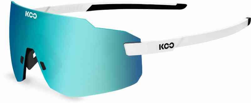 KOO Supernova Cykelbrille - Hvid og Turkis