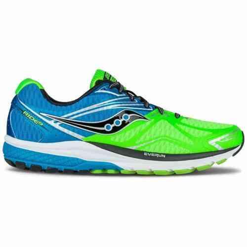 Saucony Ride 9 Herre Løbesko - Grøn
