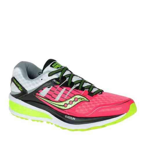 Saucony Triumph Iso 2 Løbesko til Damer - Rød/Hvid