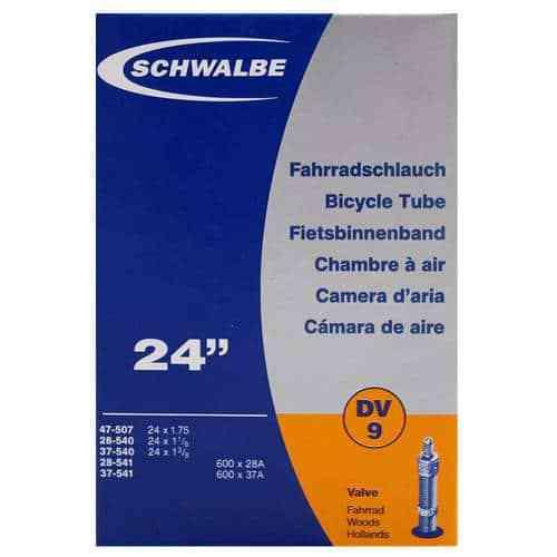 Schwalbe Cykelslange 24 tommer almindelig ventil DV9