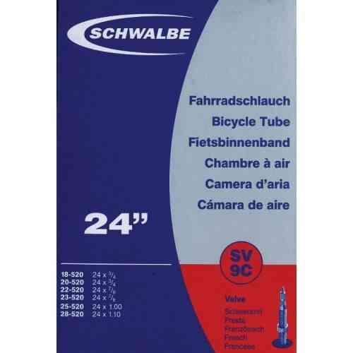 Schwalbe 24" Cykelslange med racer ventil SV9C