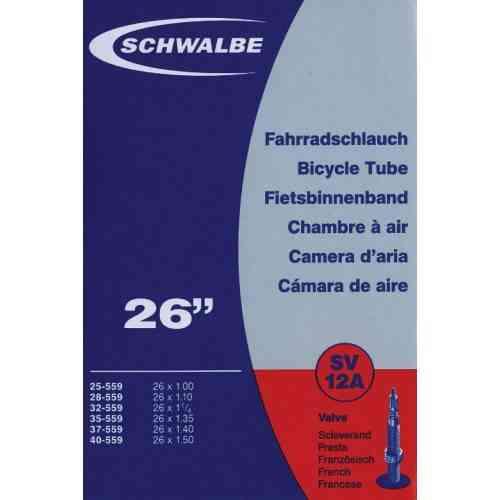 Schwalbe 26" Cykelslange med racer ventil SV12A