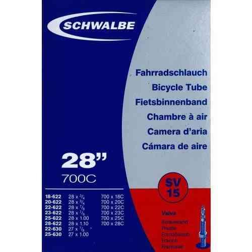 Schwalbe Cykelslange 28" racer ventil SV15