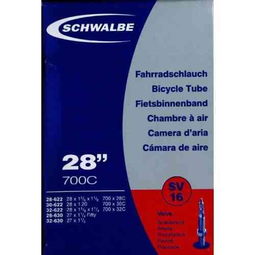 Schwalbe 28" Cykelslange med racer ventil SV16