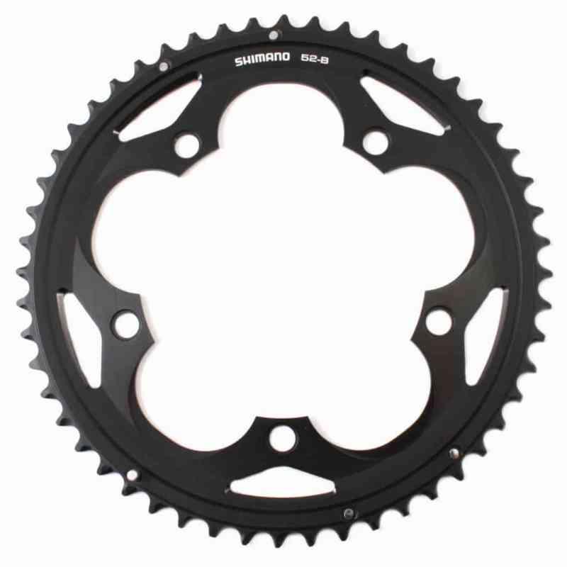 Shimano FC-5700 53T Klinge 10-speed Sort 130mm