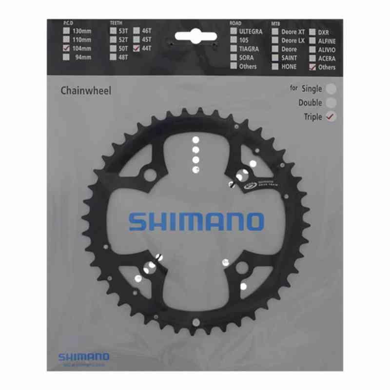 Shimano FC-M540 44T Klinge 104mm Sort 9-speed