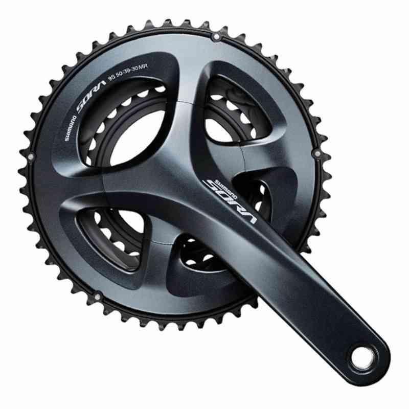 Shimano Sora R3000 50/39/30T 175mm, 9-speed kranksæt