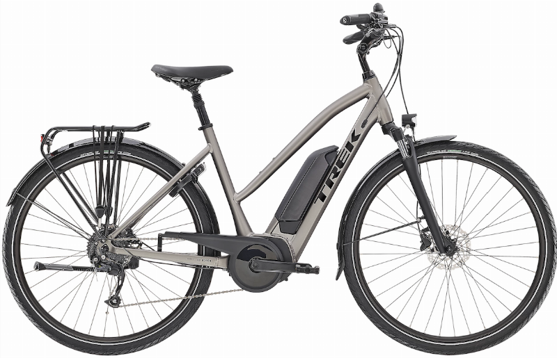 Trek Verve+ 2 Stagger Damecykel 2022 - Grå