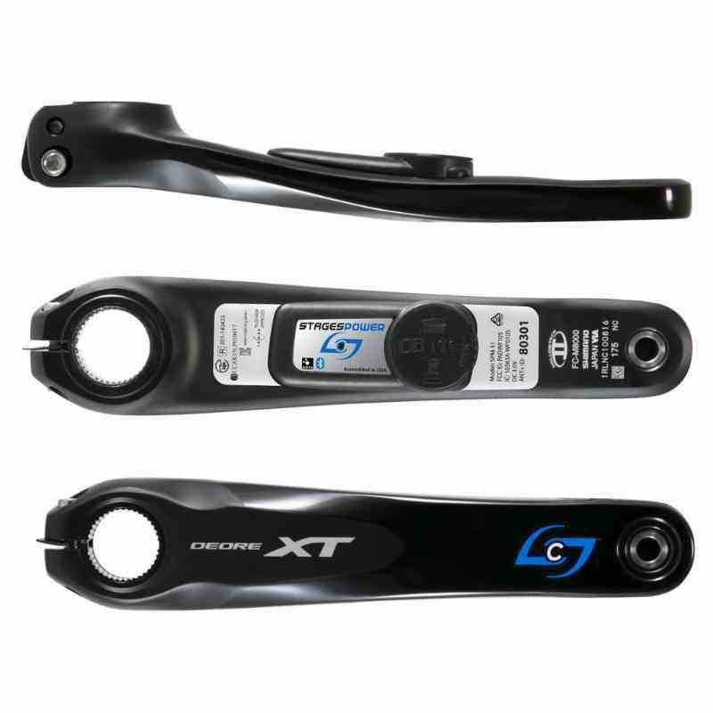 Stages Wattmåler Shimano XT M8000 Pedaler