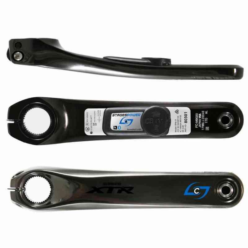 Stages Wattmåler til Shimano XTR M9020