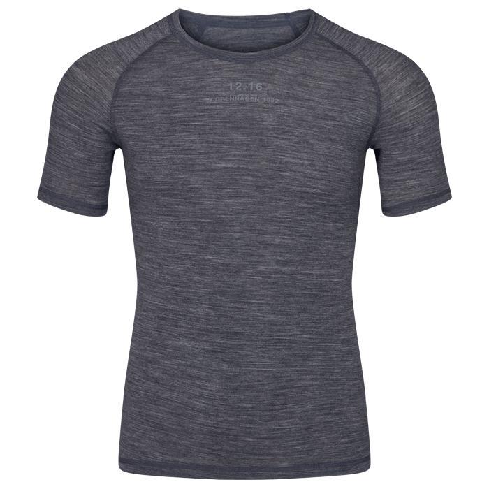 Twelve Sixteen Merino Cykelundertrøje Grå - Small
