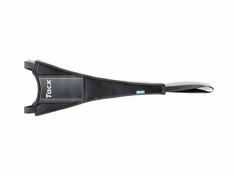 Tacx svedbeskytter til hometrainer med smartphoneholder - Sort