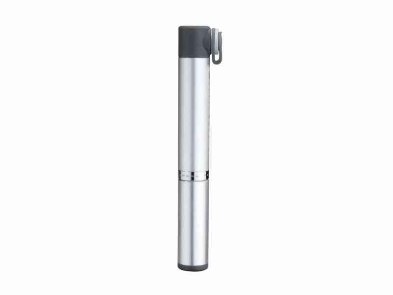 Topeak Micro Rocket AL - Mini Pumpe - 11 bar - Grå/sølv