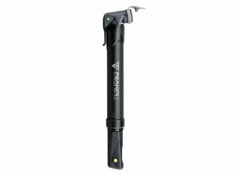 Topeak Peakini II - Minipumpe 6 bar - Sort