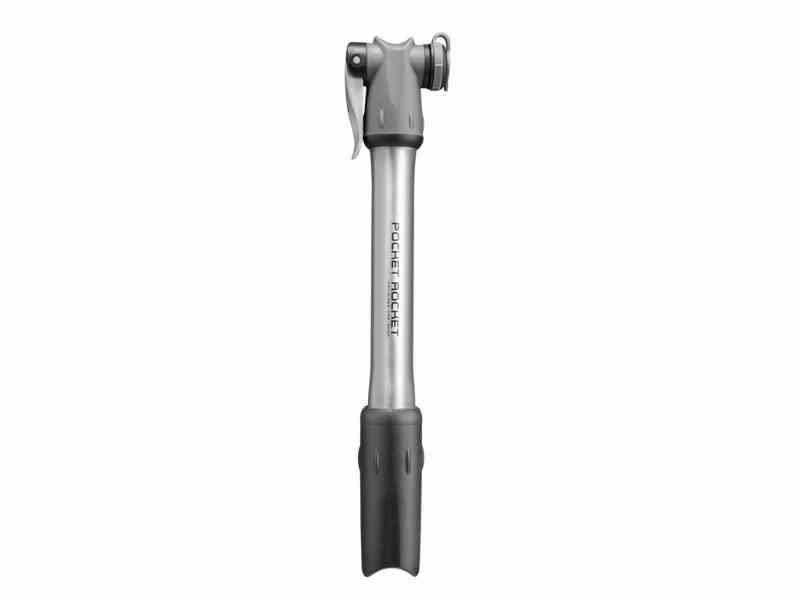 Topeak Pocket Rocket - Mini Pumpe - 11 bar - Sølv/Grå
