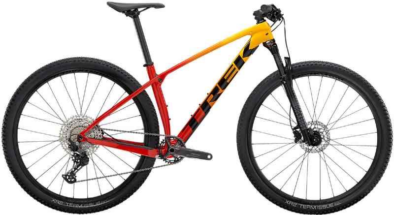 Trek Procaliber 9.5 2022 – Rød og Gul Cykel