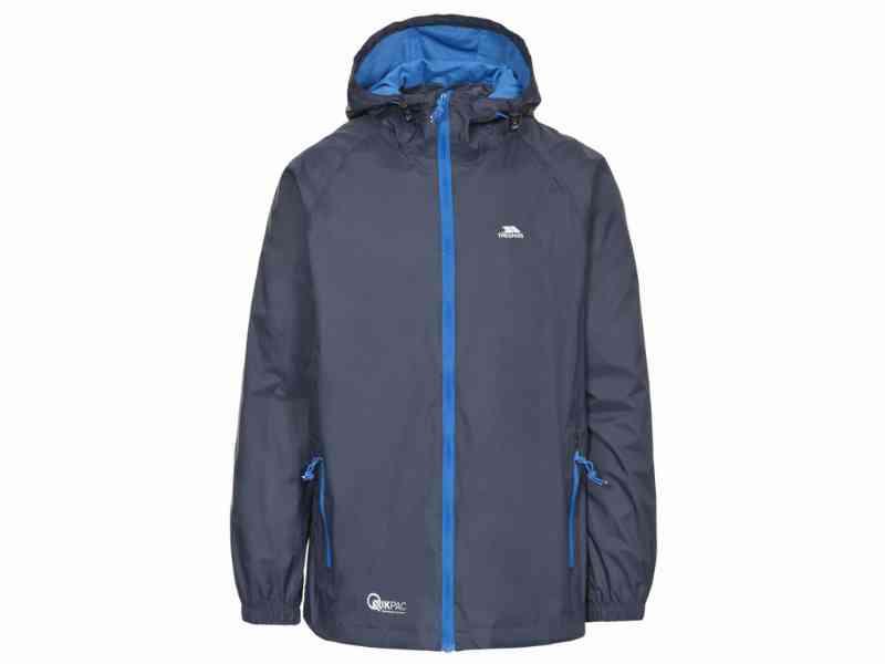Trespass Qikpac - Vandtæt jakke - UNISEX - Navy - XS