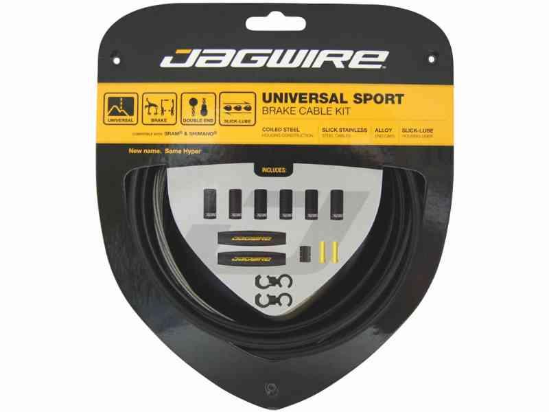 Jagwire - Universal Bremsekabelsæt - MTB & Road - Sort
