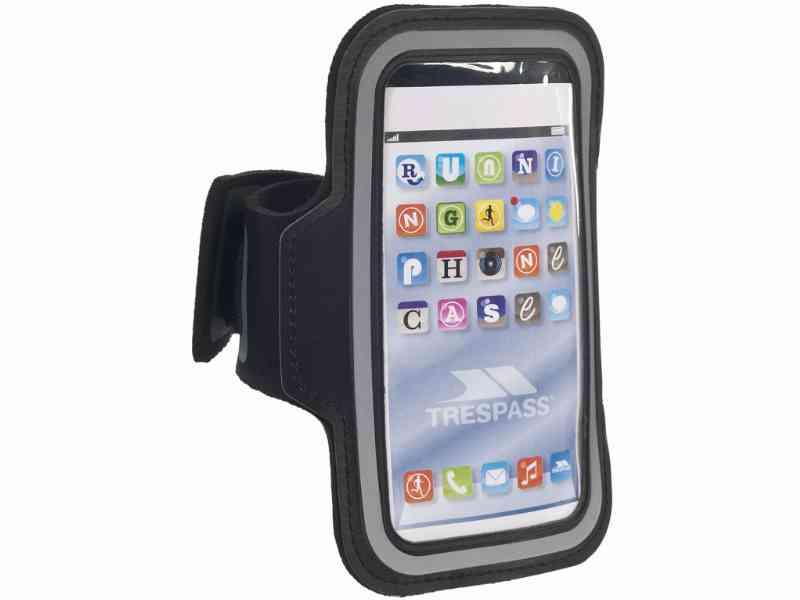 Trespass Strand - Smartphone løbearm - Sort