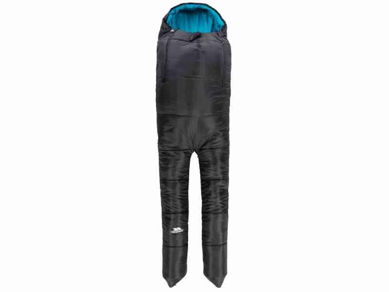 Trespass Bipod sovepose - 2-vejs - 3 sæsoner - Sort
