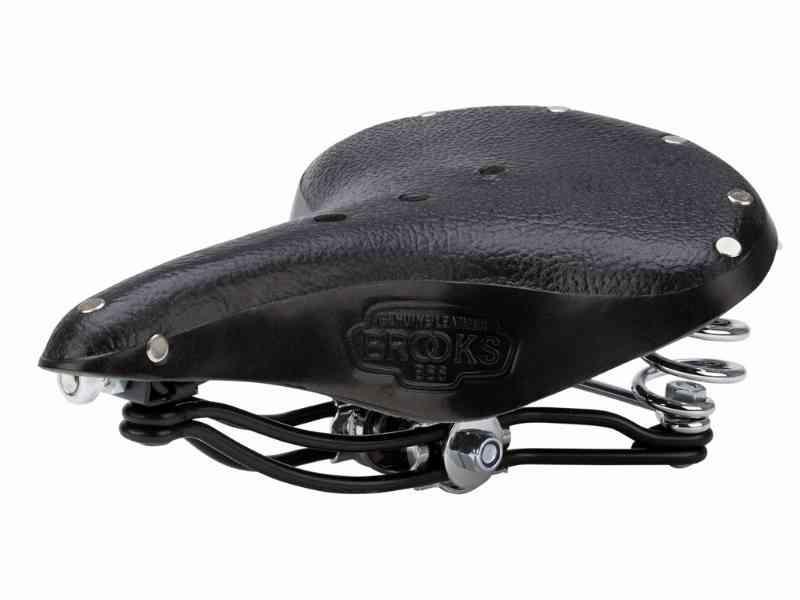 Brooks B66 Herre Læder Cykelsadel - Sort