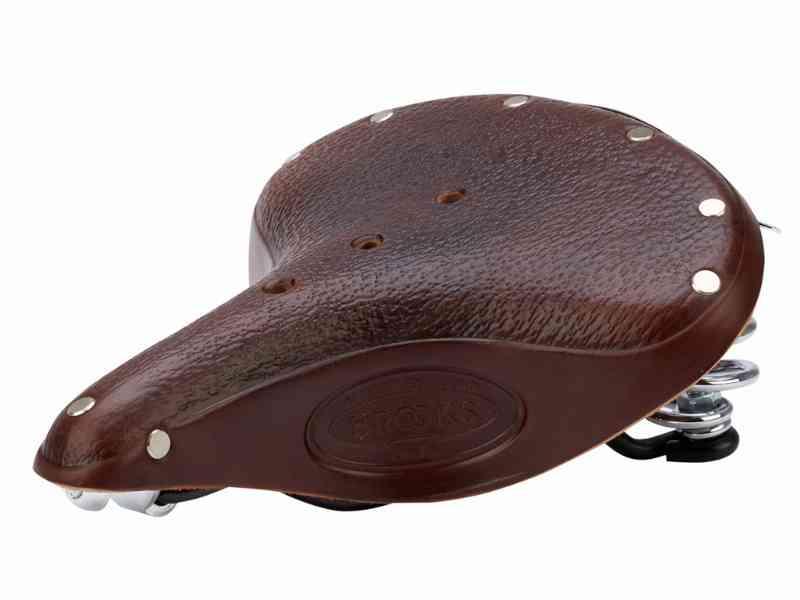 Brooks B67S Retro Læder Cykelsadel til Dame