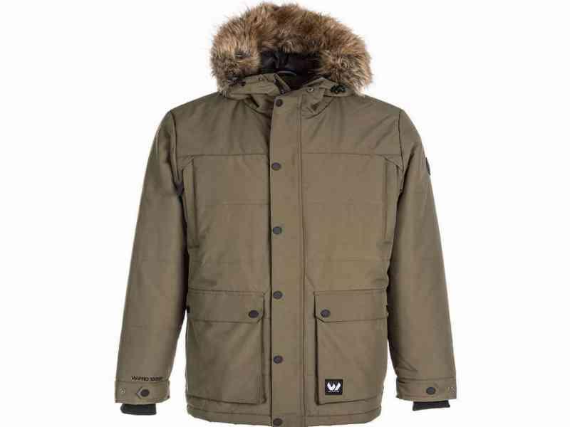 Whistler Emerson Parka Jakke - Mørke Oliven - XL