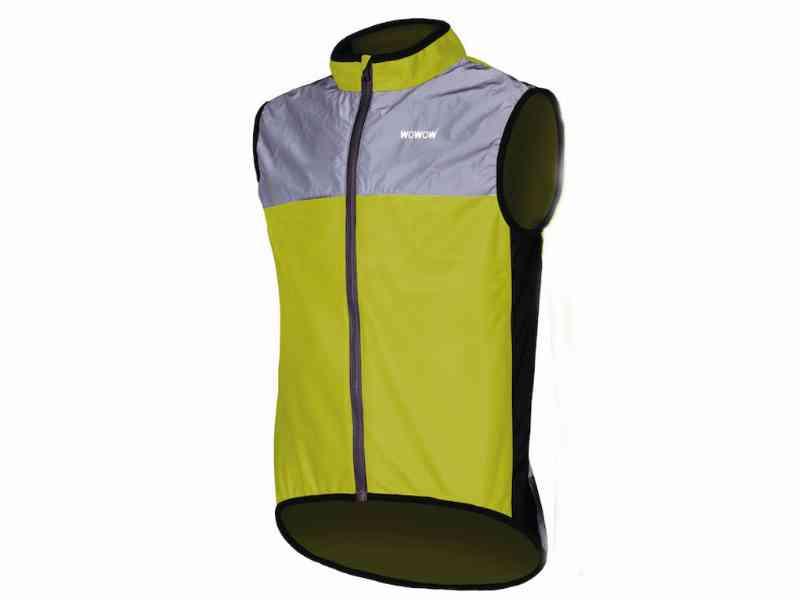 WOWOW Mørk Jakke 1.1 - Refleksvest, Neongul, XXL