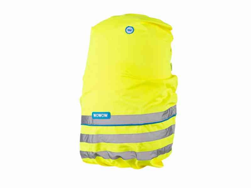 WOWOW Rygsækovertræk - Reflekterende 25L - Neongul