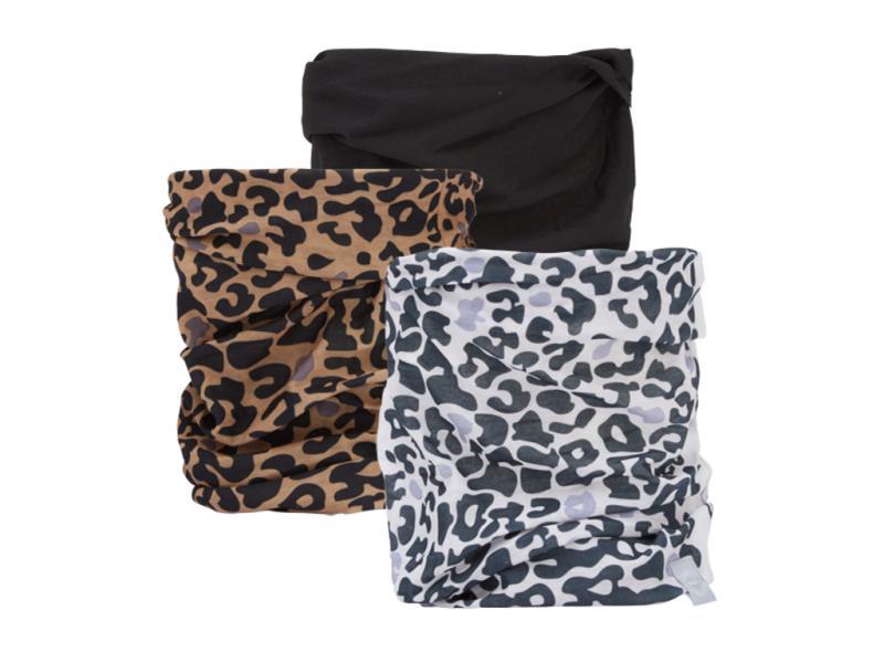 OXC – Leopardhalsedisse – 3 stk. polyester