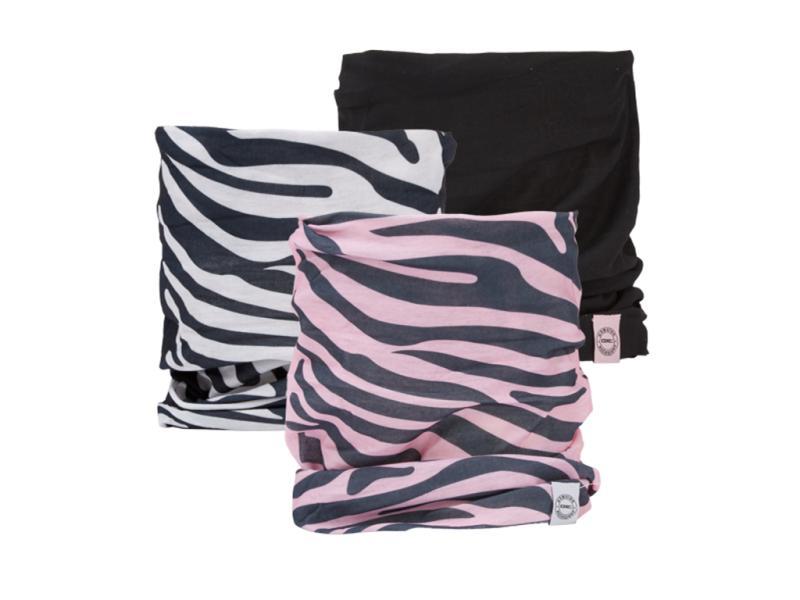 OXC Halsedisse - 3 stk. Zebra - Polyester - One size