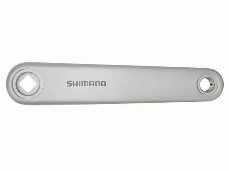 Shimano Steps venstre pedalarm FC-E5000 - 170mm - Sølv