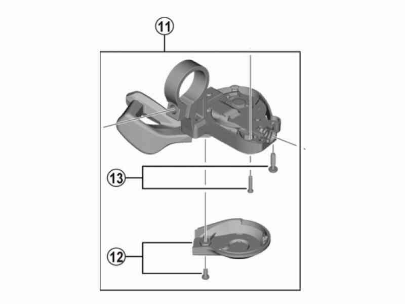 Shimano Deore SL-M5100 - Skiftegrebsenhed
